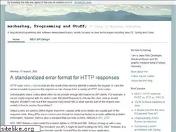 Sites similar to mscharhag.com