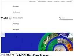 Sites similar to msci.com