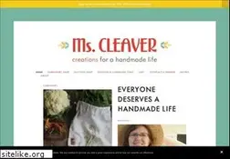 Sites similar to mscleaver.com