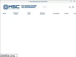 Sites similar to mscnutrition.co.uk