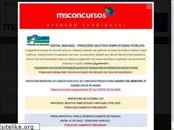 Sites similar to msconcursos.com.br
