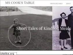 Sites similar to mscookstable.com