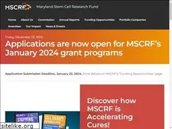 Sites similar to mscrf.org