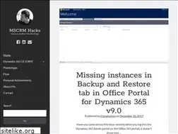 Sites similar to mscrmhacks.com