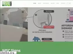 Sites similar to mscsigns.com.au