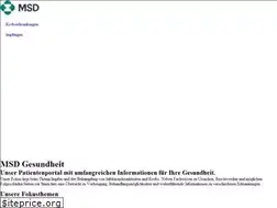Sites similar to msd-gesundheit.de