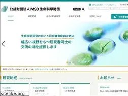 Sites similar to msd-life-science-foundation.or.jp
