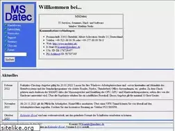 Sites similar to msdatec.de