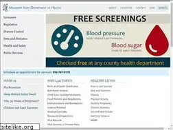 Sites similar to msdh.ms.gov