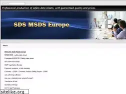 Sites similar to msds-eu.com