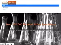 Sites similar to msdsreport.com