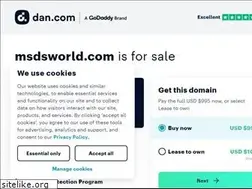 Sites similar to msdsworld.com