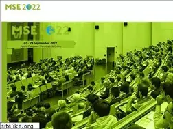 Sites similar to mse-congress.de