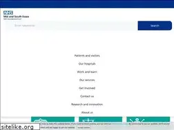 Sites similar to mse.nhs.uk