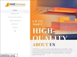 Sites similar to msefurnace.com