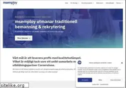 Sites similar to msemploy.se