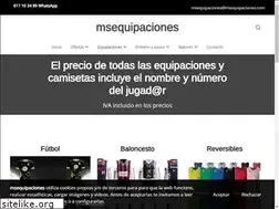 Sites similar to msequipaciones.com