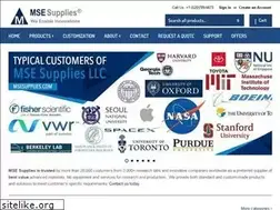 Sites similar to msesupplies.com