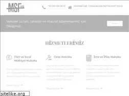 Sites similar to msfhukuk.com