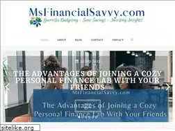 Sites similar to msfinancialsavvy.com