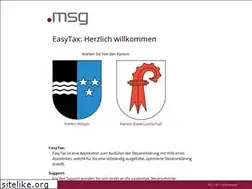 Sites similar to msg-easytax.ch