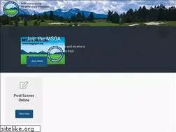 Sites similar to msgagolf.org