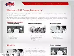Sites similar to msgcanadainsuranceinc.ca