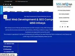 Sites similar to msginfosys.com