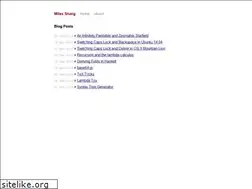 Sites similar to mshang.ca