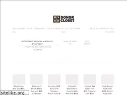 Sites similar to mshh-donorcloset.com