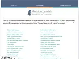 Sites similar to mshospitaltransparency.com
