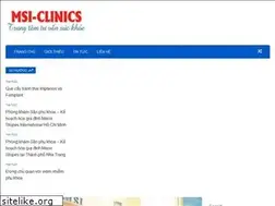 Sites similar to msi-clinics.vn