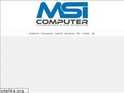 Sites similar to msi-computer.fr