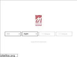 Sites similar to msi-japan.com