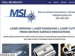 Sites similar to msi-pdx.com