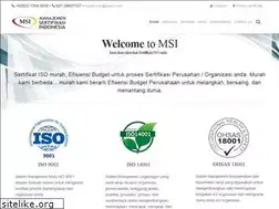 Sites similar to msicertification.id