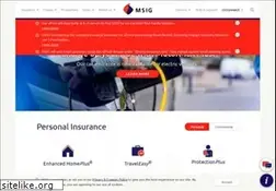 Sites similar to msig.com.sg