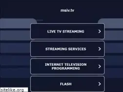 Sites similar to msiv.tv