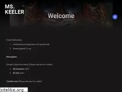 Sites similar to msjkeeler.com