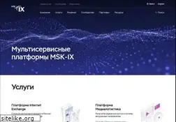 Sites similar to msk-ix.ru