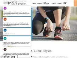 Sites similar to mskclinicphysio.co.uk