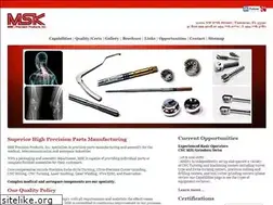 Sites similar to mskprecision.com