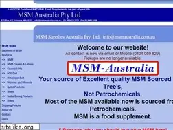 Sites similar to msm-australia.com.au