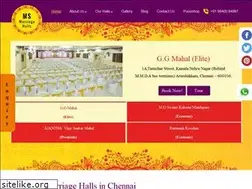 Sites similar to msmarriagehalls.com