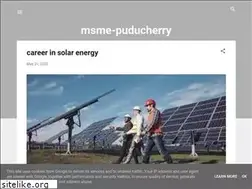 Sites similar to msme-puducherry.blogspot.com