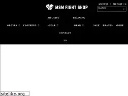 Sites similar to msmfightshop.com