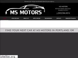 Sites similar to msmotorspdx.com