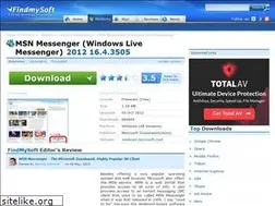Sites similar to msn-messenger.findmysoft.com