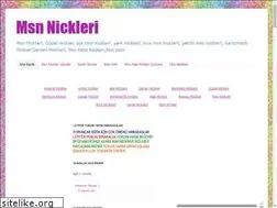 Sites similar to msnnicklerimiz.blogspot.com