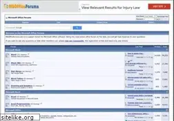 Sites similar to msofficeforums.com